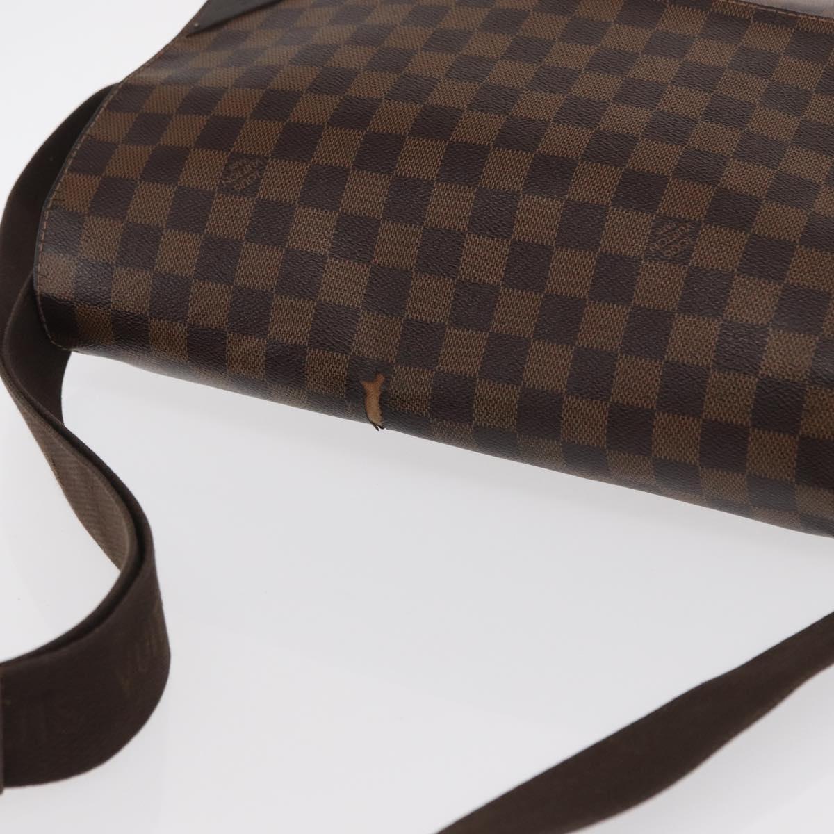LOUIS VUITTON Damier Ebene Shelton MM Shoulder Bag N41149 LV Auth bs33154