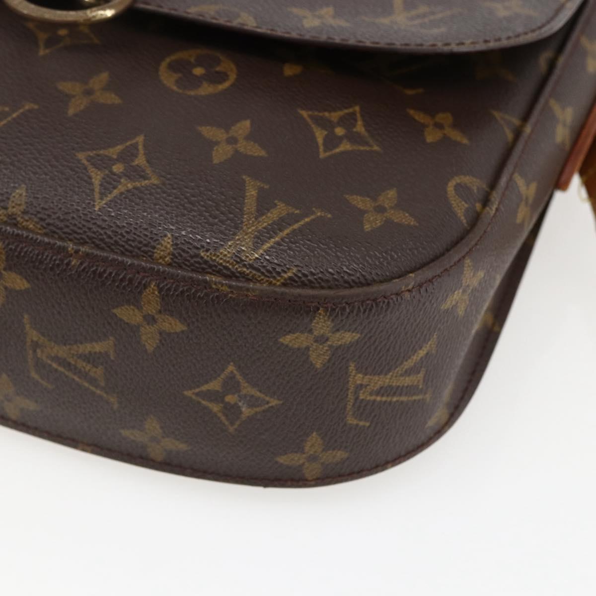 LOUIS VUITTON Monogram Saint Cloud GM Shoulder Bag M51242 LV Auth bs33157