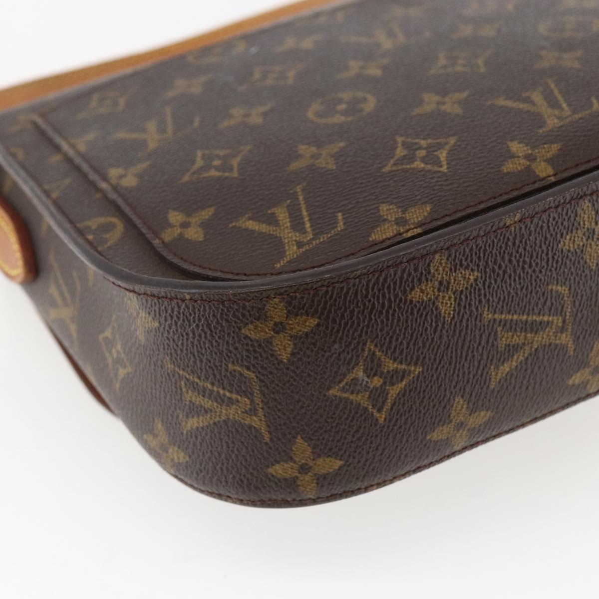 LOUIS VUITTON Monogram Saint Cloud GM Shoulder Bag M51242 LV Auth bs33157