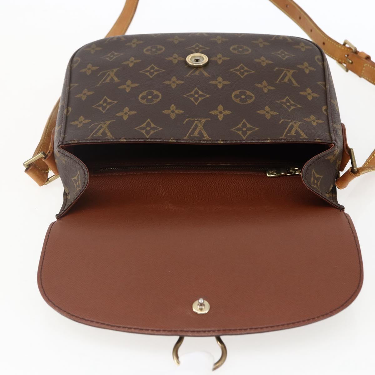 LOUIS VUITTON Monogram Saint Cloud GM Shoulder Bag M51242 LV Auth bs33157