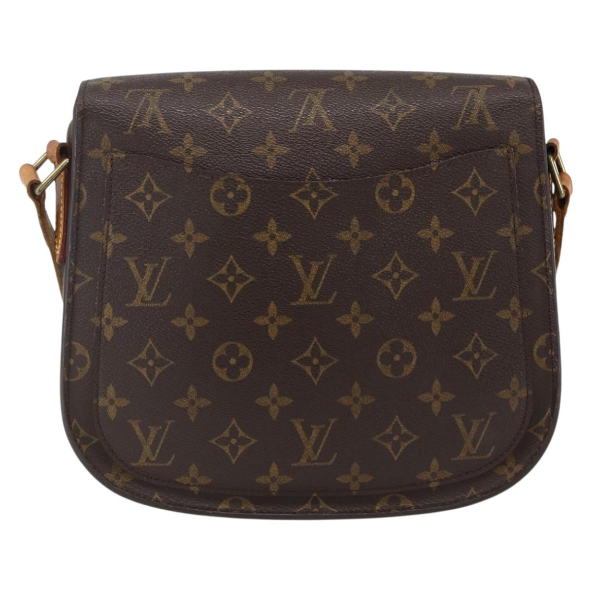 LOUIS VUITTON Monogram Saint Cloud GM Shoulder Bag M51242 LV Auth bs33157