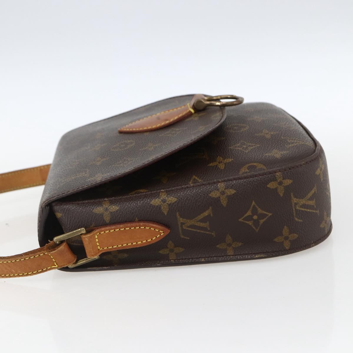 LOUIS VUITTON Monogram Saint Cloud GM Shoulder Bag M51242 LV Auth bs33157