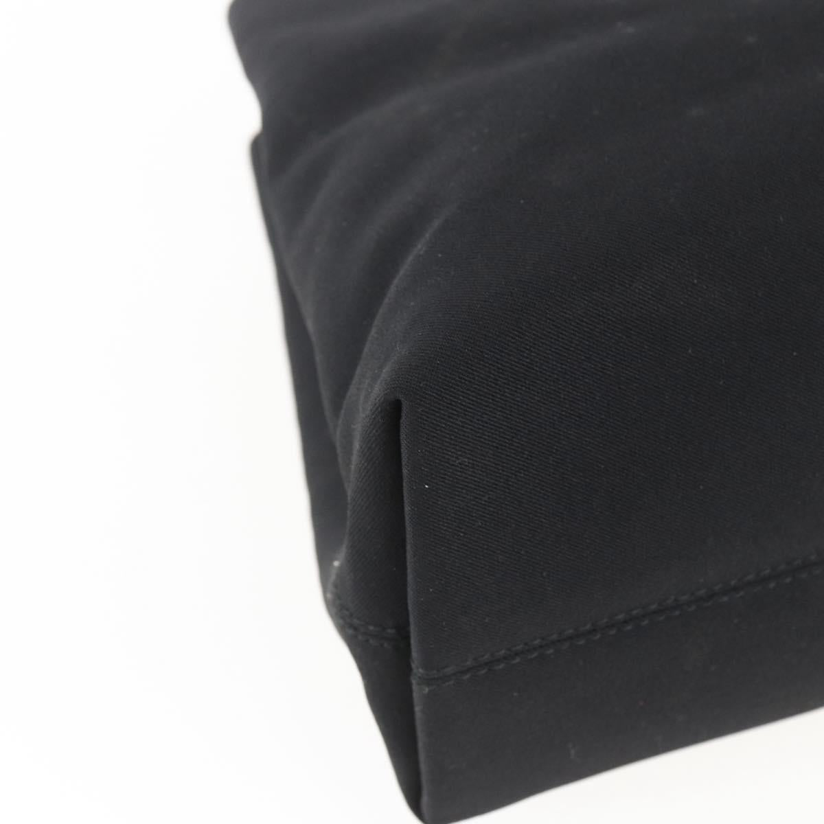 Salvatore Ferragamo Hand Bag Canvas Black 339933 Auth bs33179