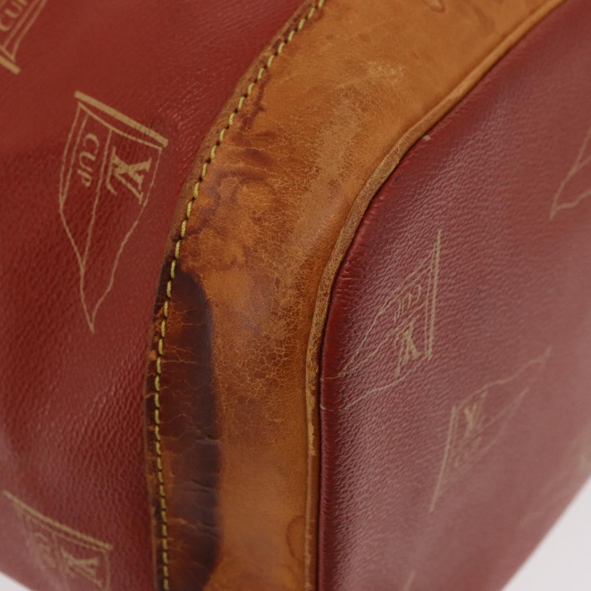 LOUIS VUITTON LV cup Saint Tropez Shoulder Bag Red M80026 LV Auth bs33198