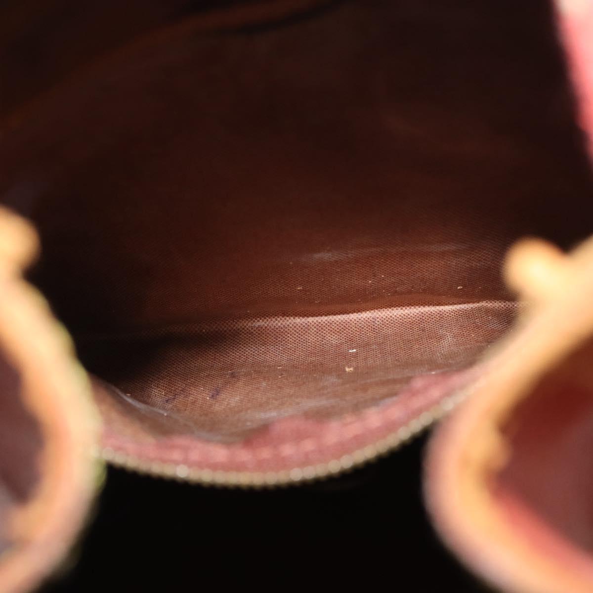 LOUIS VUITTON LV cup Saint Tropez Shoulder Bag Red M80026 LV Auth bs33198