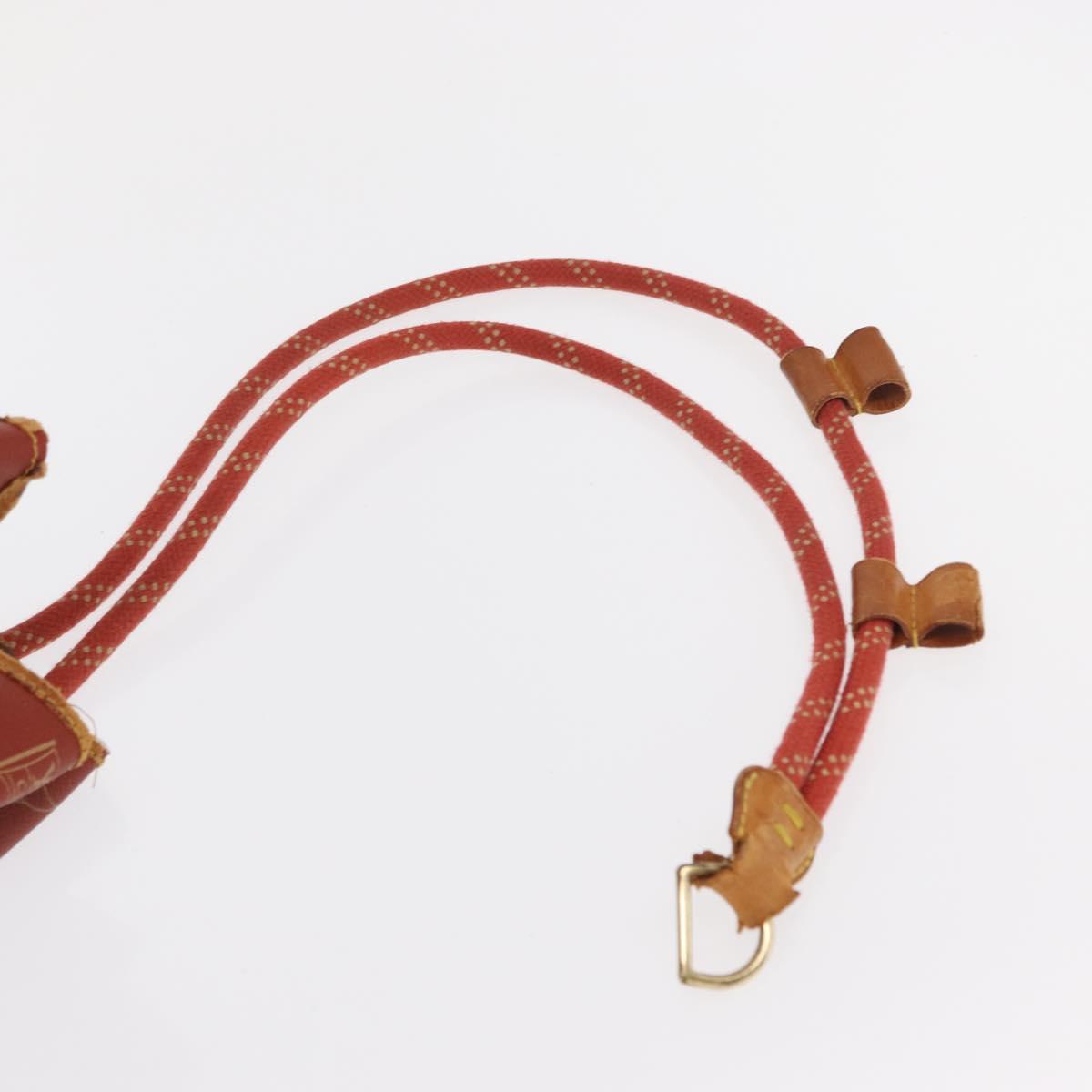 LOUIS VUITTON LV cup Saint Tropez Shoulder Bag Red M80026 LV Auth bs33198