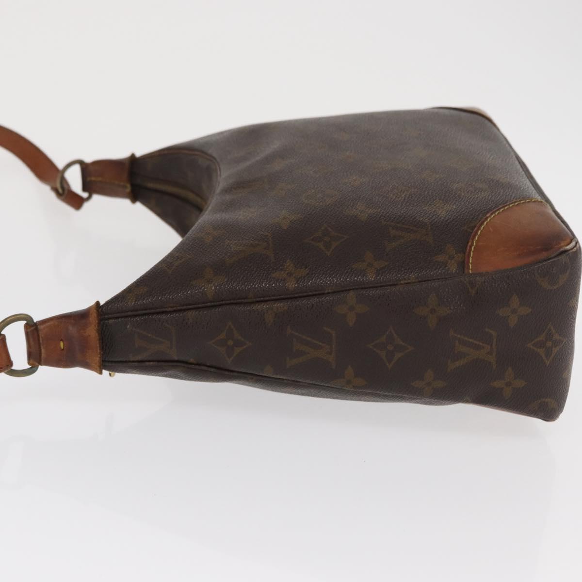 LOUIS VUITTON Monogram Boulogne 30 Shoulder Bag M51265 LV Auth bs33200