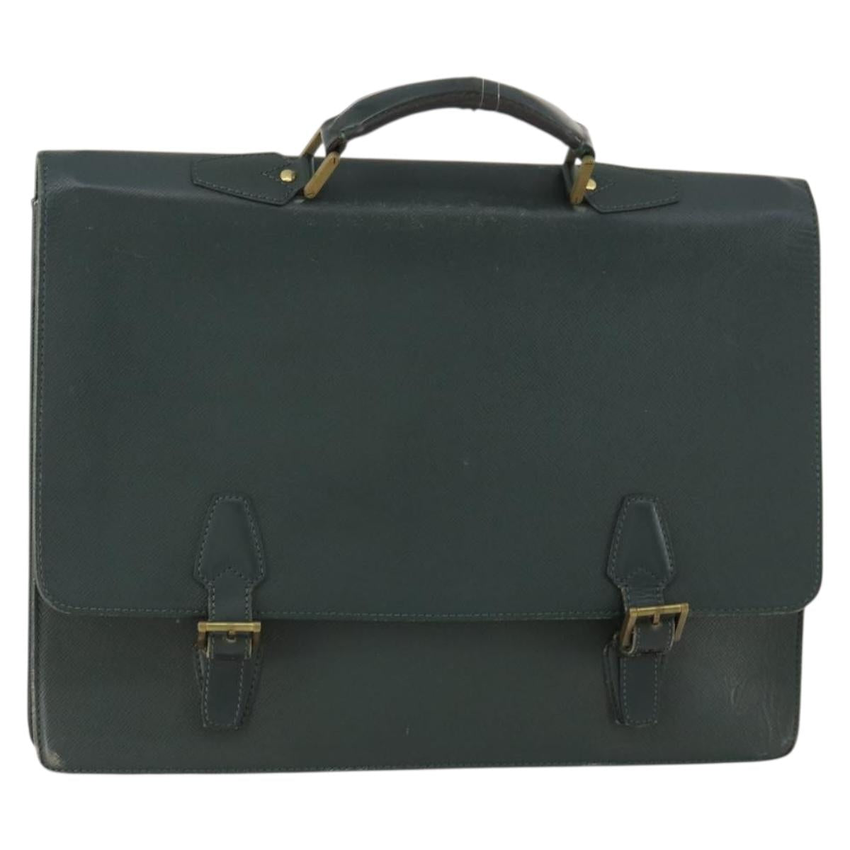 LOUIS VUITTON Taiga Tashkent Business Bag Epicea M30084 LV Auth bs33201