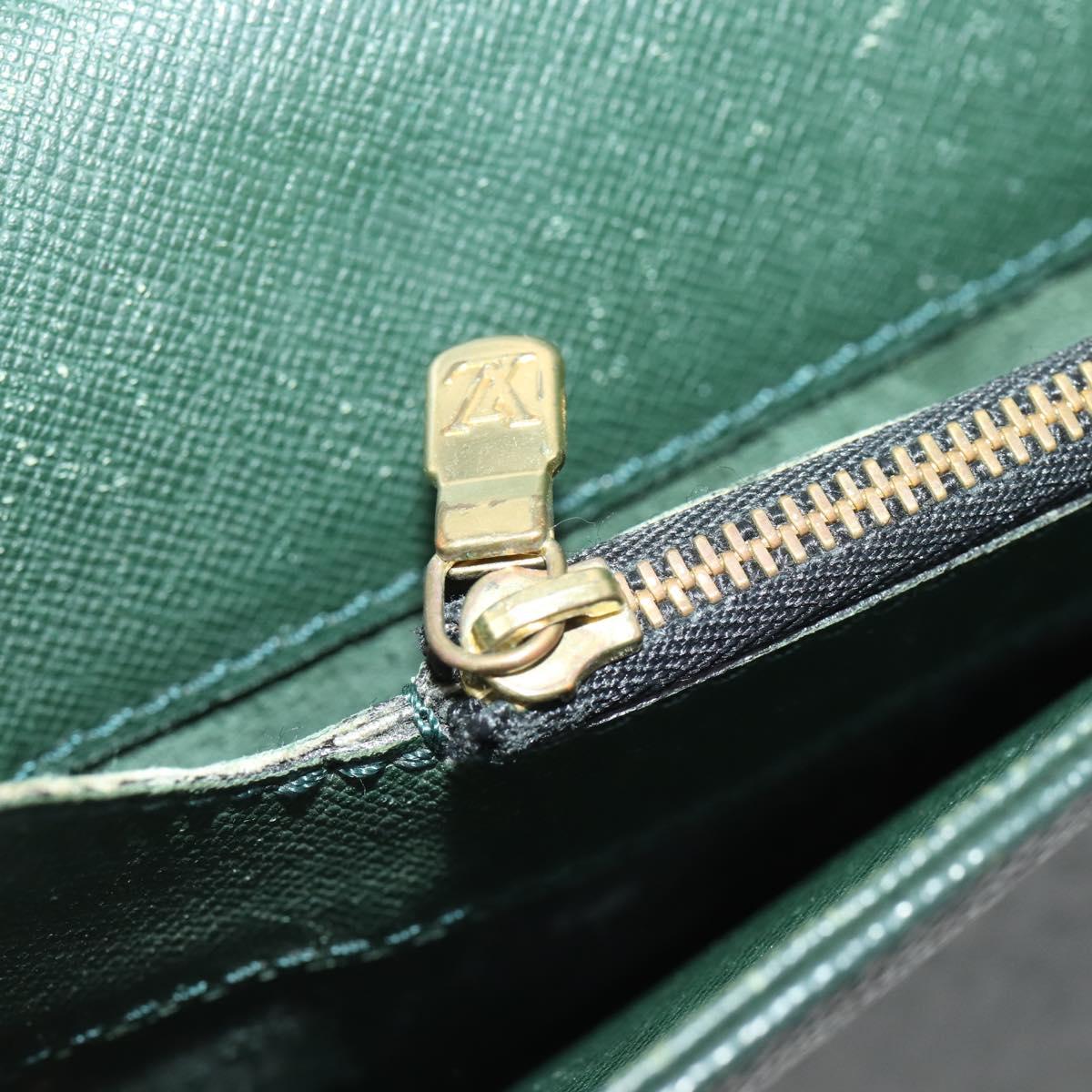 LOUIS VUITTON Taiga Tashkent Business Bag Epicea M30084 LV Auth bs33201