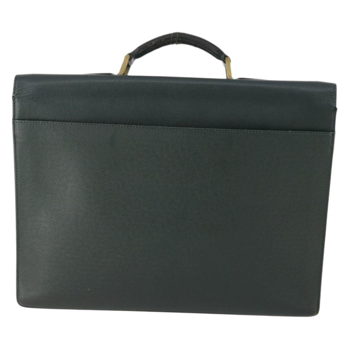 LOUIS VUITTON Taiga Tashkent Business Bag Epicea M30084 LV Auth bs33201
