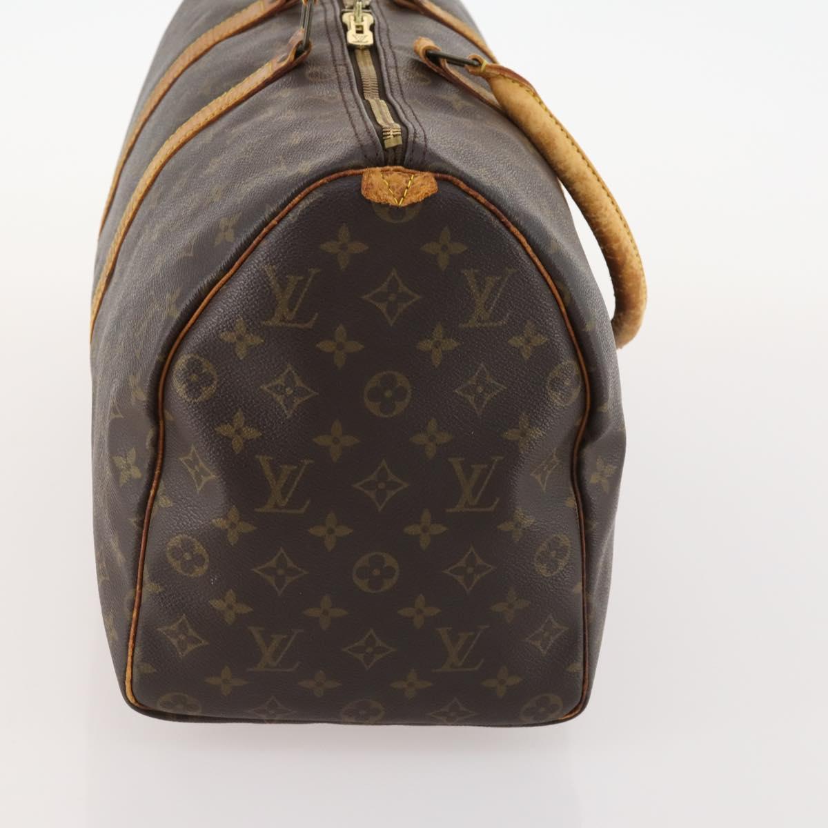 LOUIS VUITTON Monogram Keepall 45 Boston Bag M41428 LV Auth bs33215