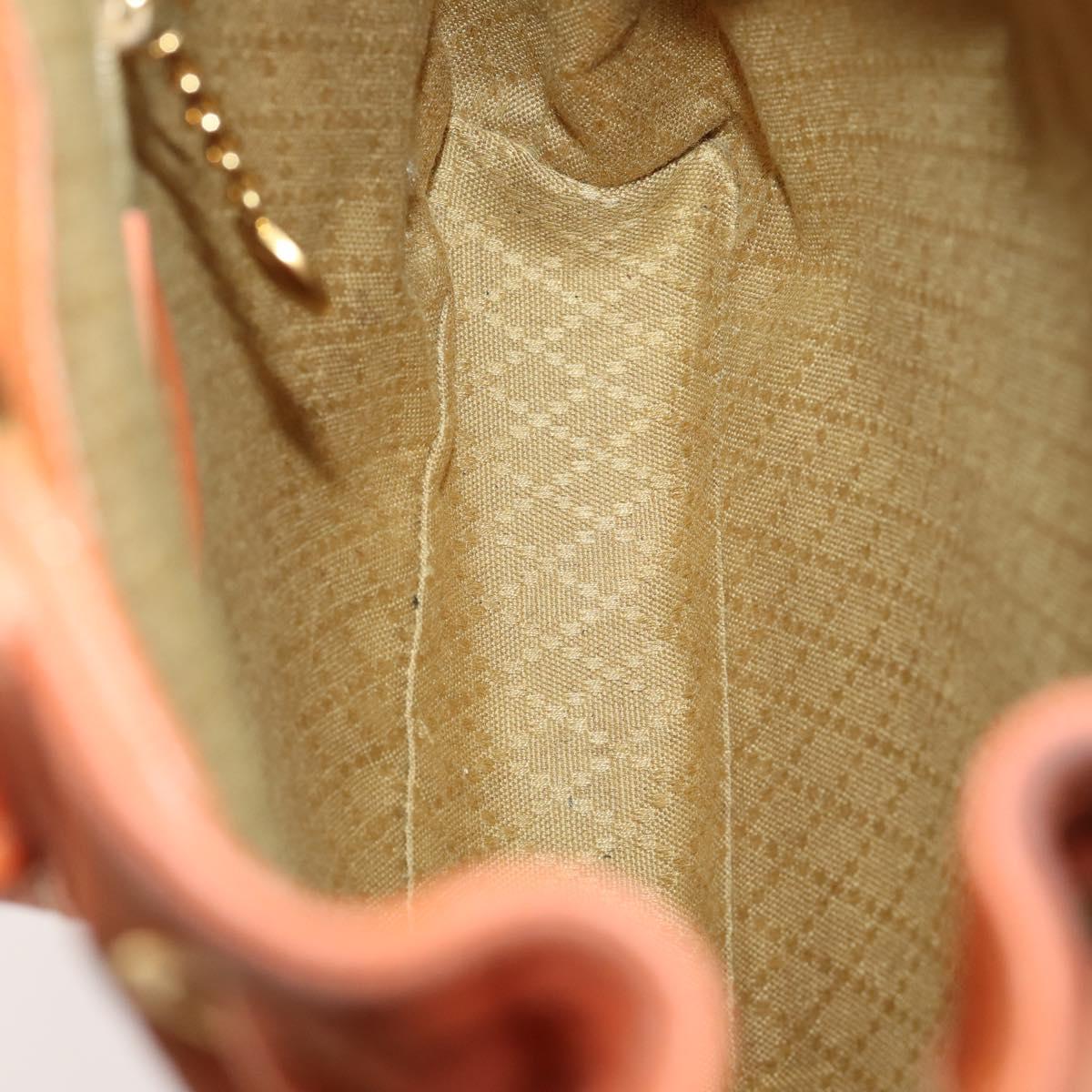 GUCCI Bamboo Backpack Suede Brown Gold 003 1956 0030 Auth bs33281