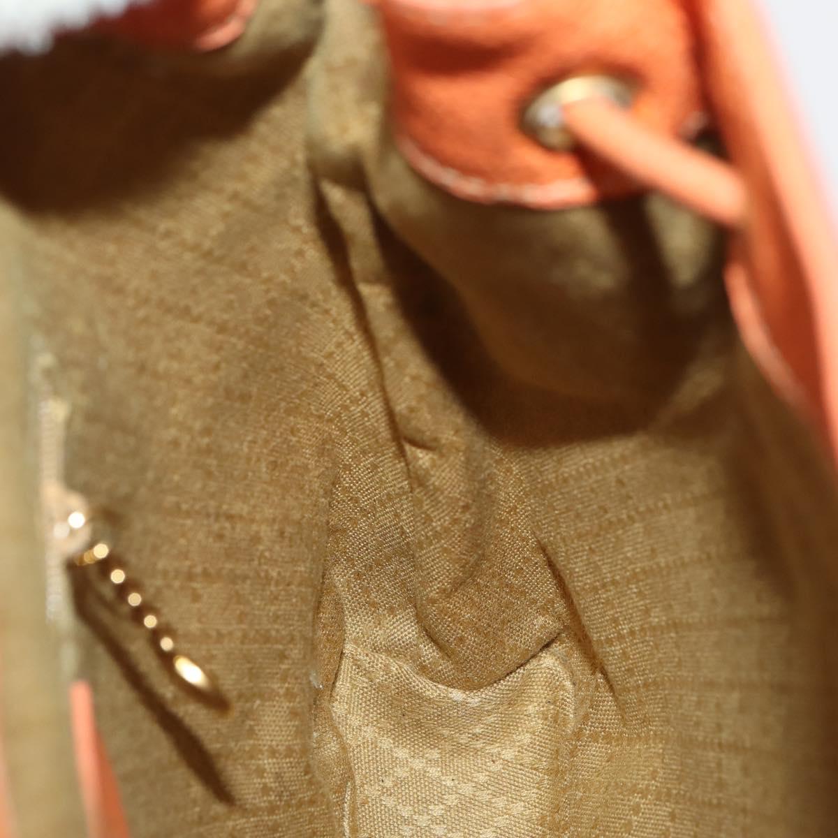 GUCCI Bamboo Backpack Suede Brown Gold 003 1956 0030 Auth bs33281