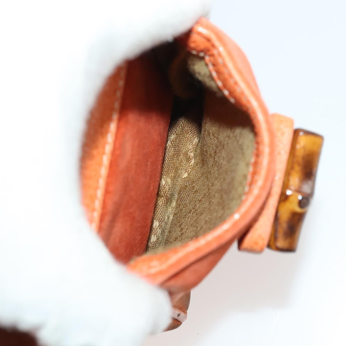 GUCCI Bamboo Backpack Suede Brown Gold 003 1956 0030 Auth bs33281