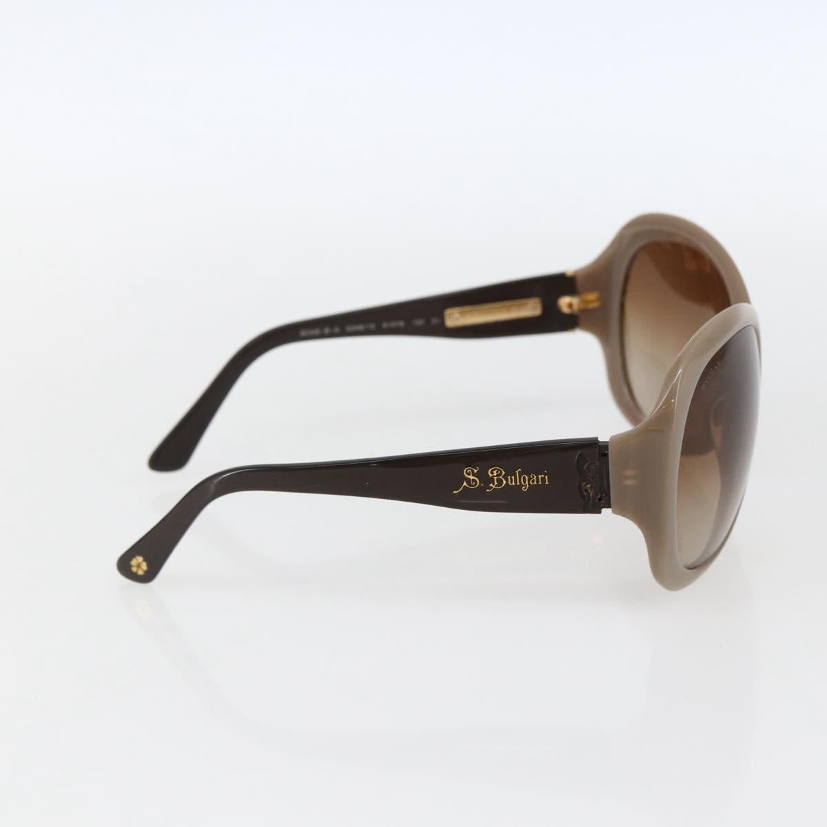 BVLGARI Sunglasses plastic Brown Auth bs33300