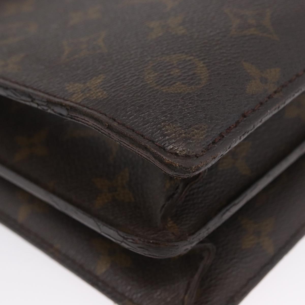 LOUIS VUITTON Monogram Serviette Conseiller Briefcase M53331 LV Auth bs33308