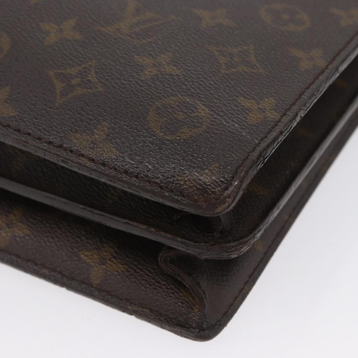 LOUIS VUITTON Monogram Serviette Conseiller Briefcase M53331 LV Auth bs33308