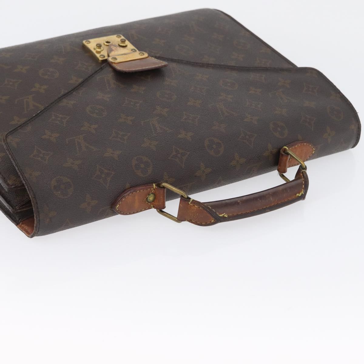 LOUIS VUITTON Monogram Serviette Conseiller Briefcase M53331 LV Auth bs33308