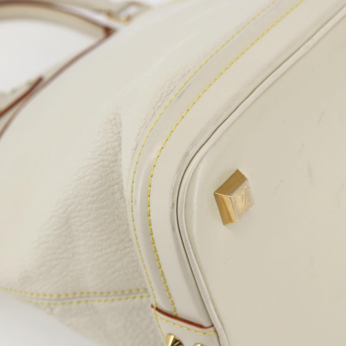 LOUIS VUITTON Suhari Rock It PM Hand Bag White M91887 LV Auth bs33327A