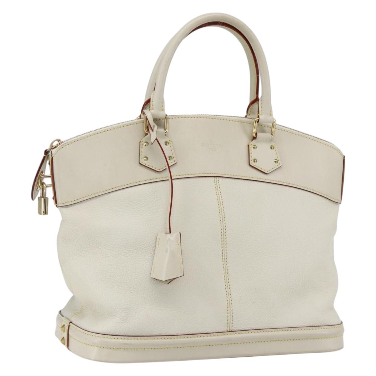 LOUIS VUITTON Suhari Rock It PM Hand Bag White M91887 LV Auth bs33327A