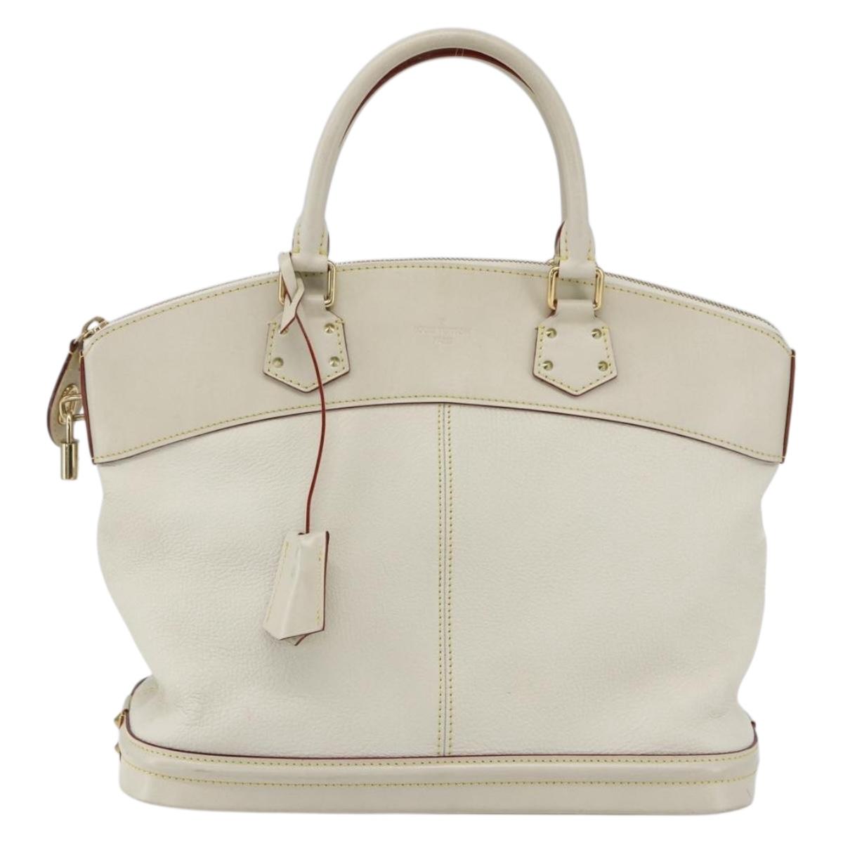 LOUIS VUITTON Suhari Rock It PM Hand Bag White M91887 LV Auth bs33327A