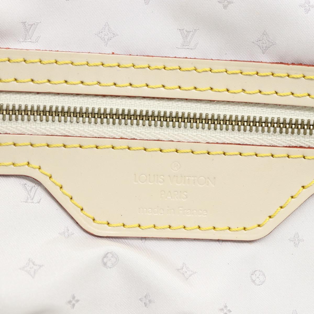 LOUIS VUITTON Suhari Rock It PM Hand Bag White M91887 LV Auth bs33327A