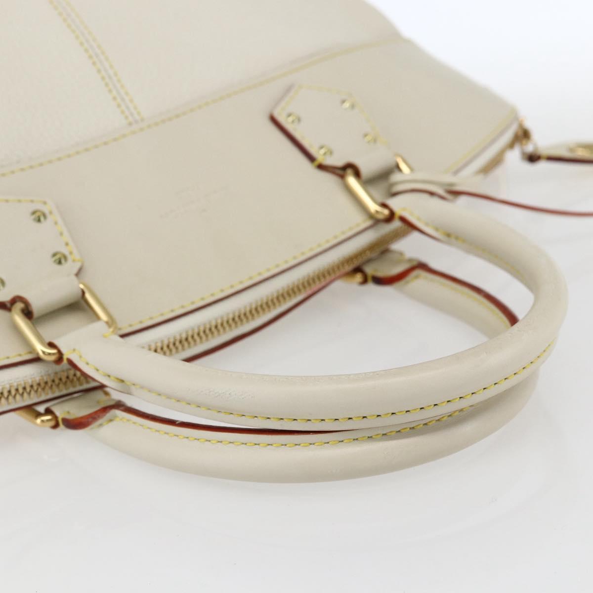 LOUIS VUITTON Suhari Rock It PM Hand Bag White M91887 LV Auth bs33327A