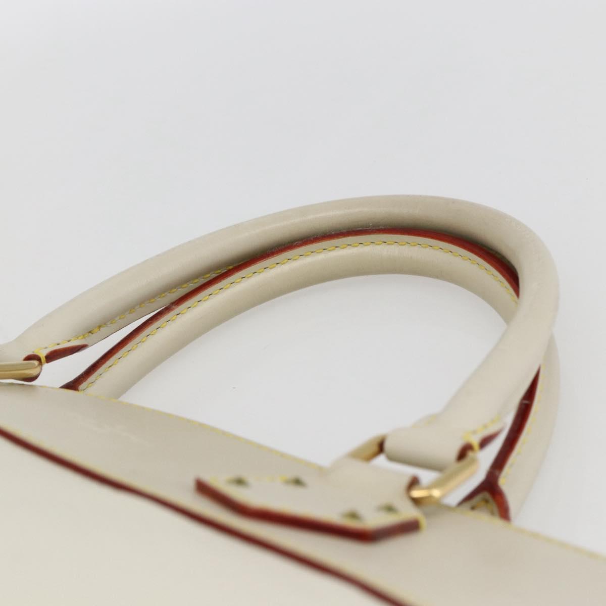 LOUIS VUITTON Suhari Rock It PM Hand Bag White M91887 LV Auth bs33327A