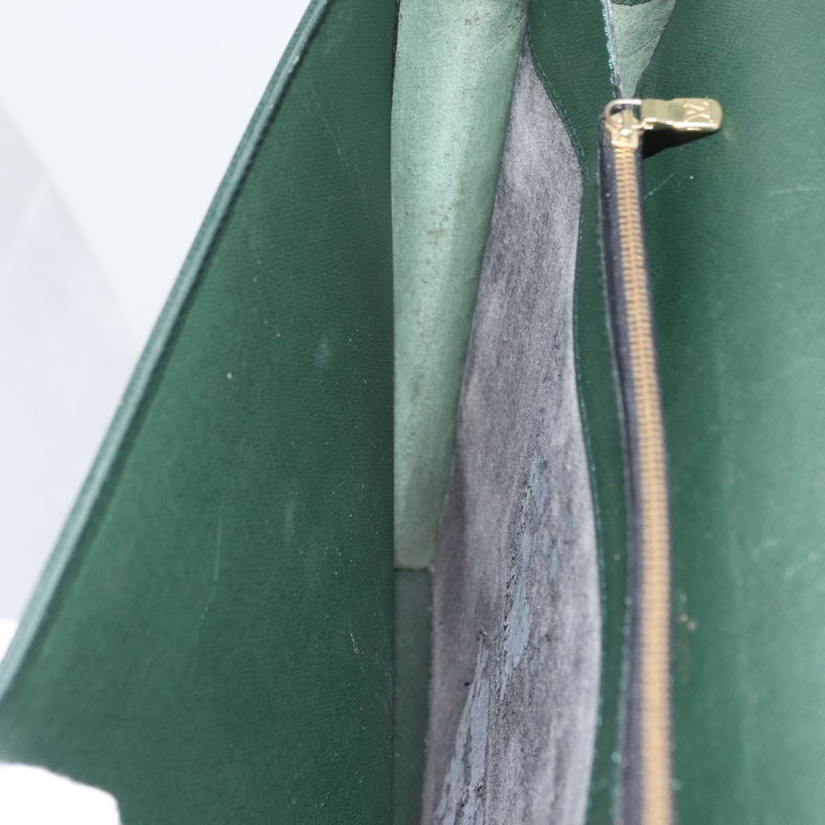 LOUIS VUITTON Taiga Tashkent Business Bag Epicea M30084 LV Auth bs33329