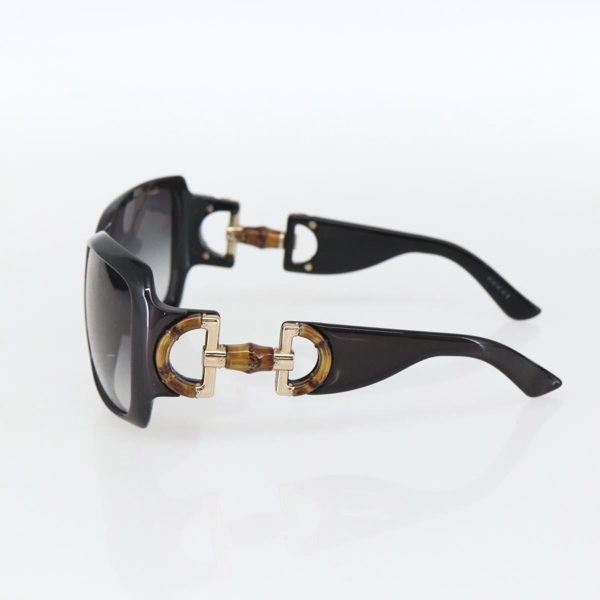 GUCCI Sunglasses plastic Brown Auth bs33337