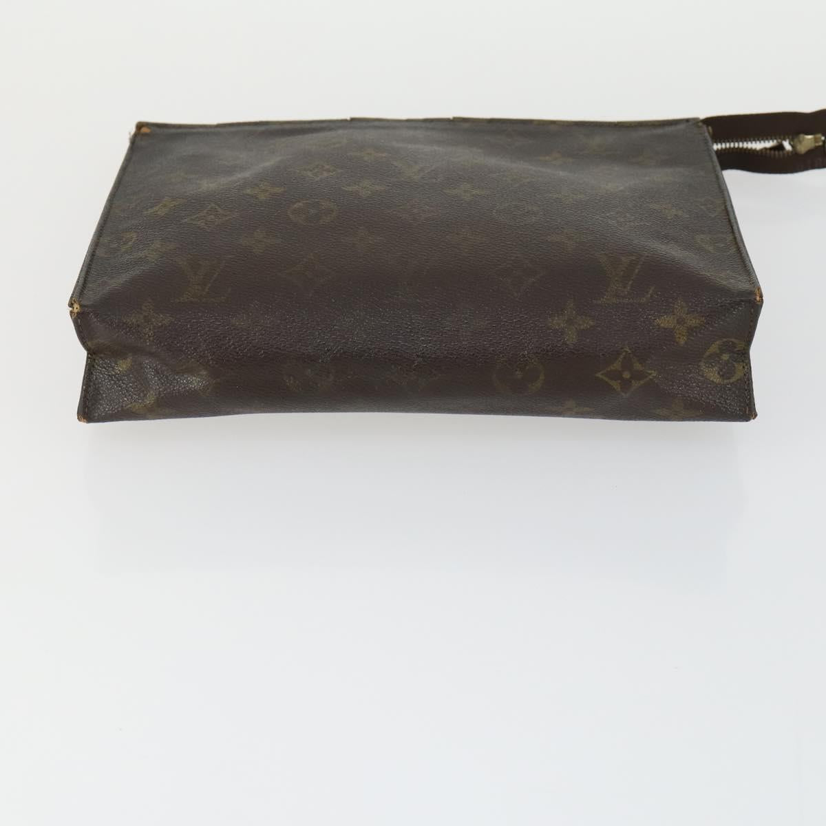 LOUIS VUITTON Monogram Clutch Bag 3 Set LV Auth bs33347