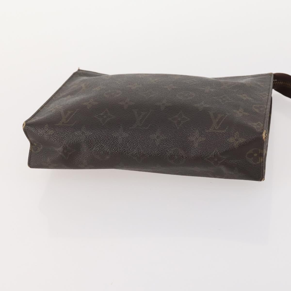LOUIS VUITTON Monogram Clutch Bag 3 Set LV Auth bs33348