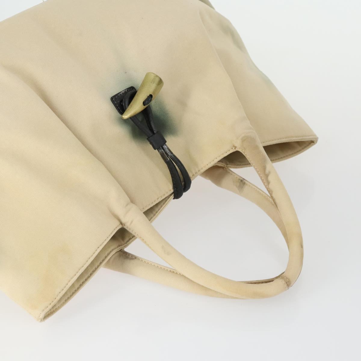BURBERRY Nova Check Shoulder Bag Canvas PVC 4 Set Beige Red Auth bs33350
