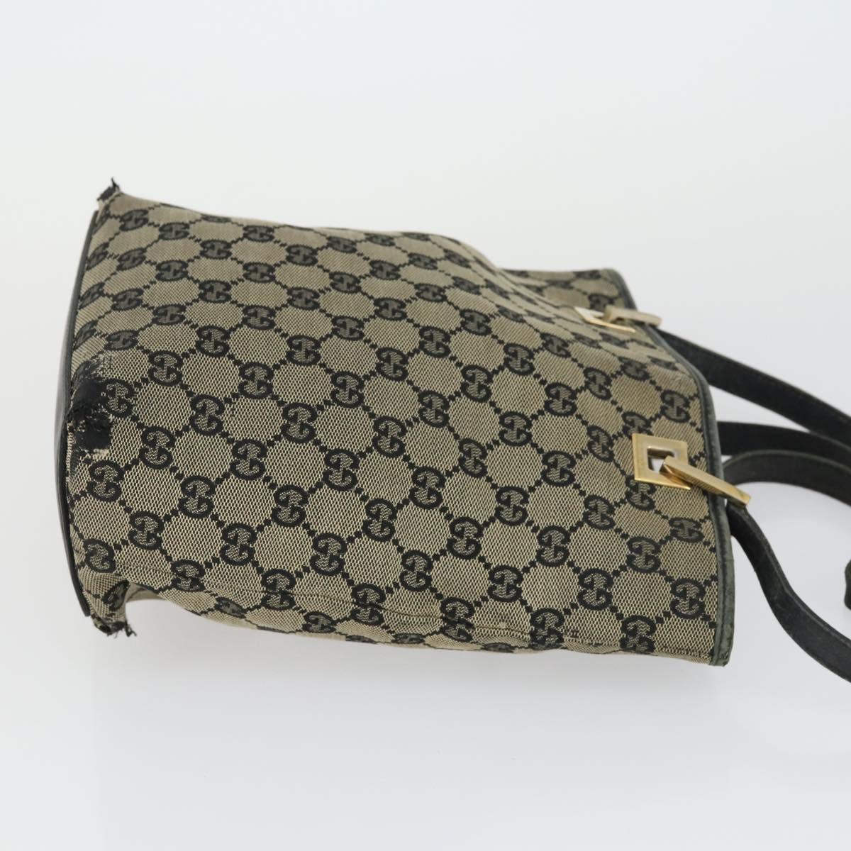 GUCCI GG Canvas Shoulder Bag Nylon 3 Set Red Brown beige Auth bs33351