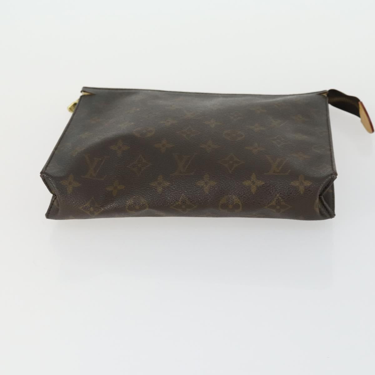 LOUIS VUITTON Monogram Clutch Bag 3 Set LV Auth bs33362