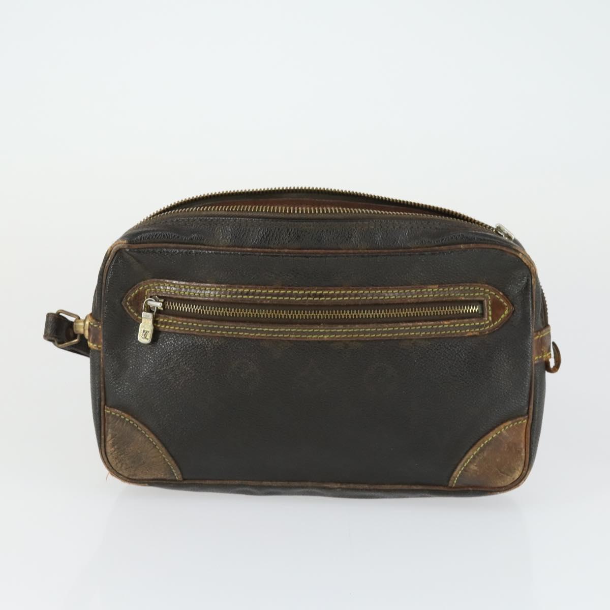 LOUIS VUITTON Monogram Clutch Bag 3 Set LV Auth bs33362