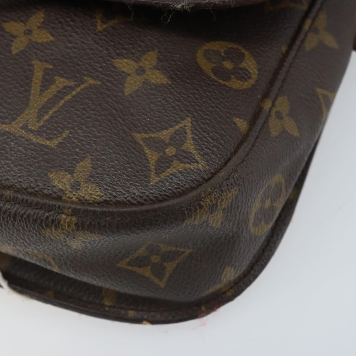 LOUIS VUITTON Monogram Saint Cloud MM Shoulder Bag M51243 LV Auth bs33384