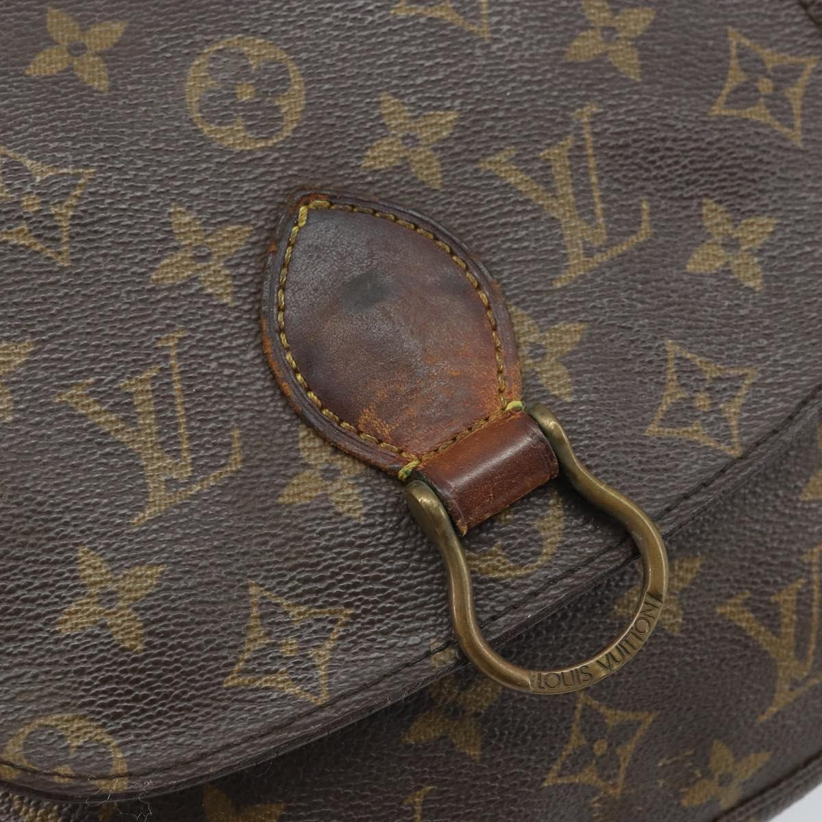 LOUIS VUITTON Monogram Saint Cloud MM Shoulder Bag M51243 LV Auth bs33384