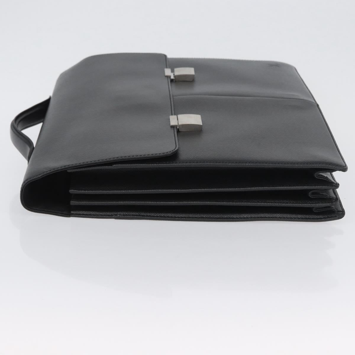 LOUIS VUITTON Taiga Serviette Kazan Business Bag Ardoise M30802 LV Auth bs33385