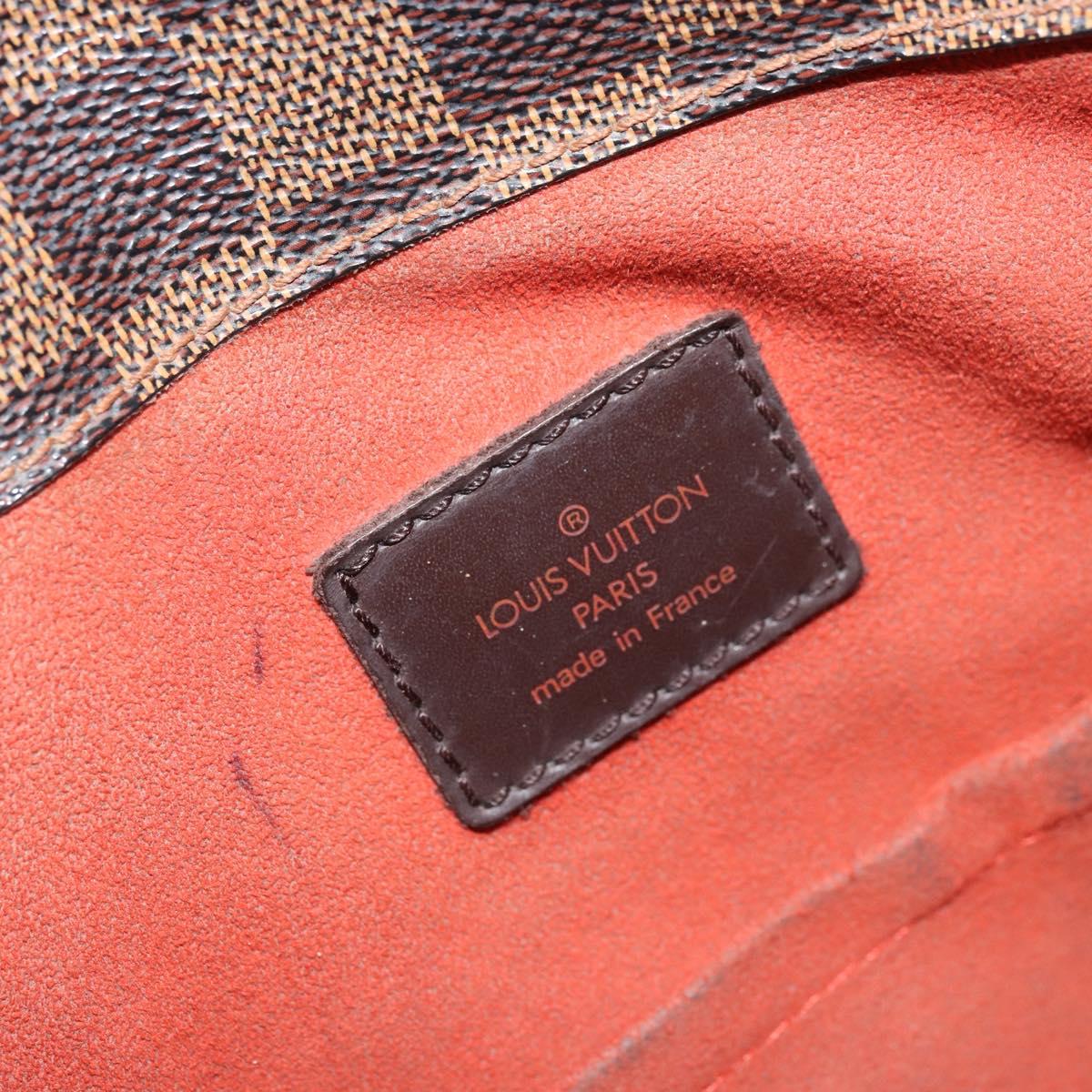 LOUIS VUITTON Damier Ebene Parioli PM Tote Bag N51123 LV Auth bs33389