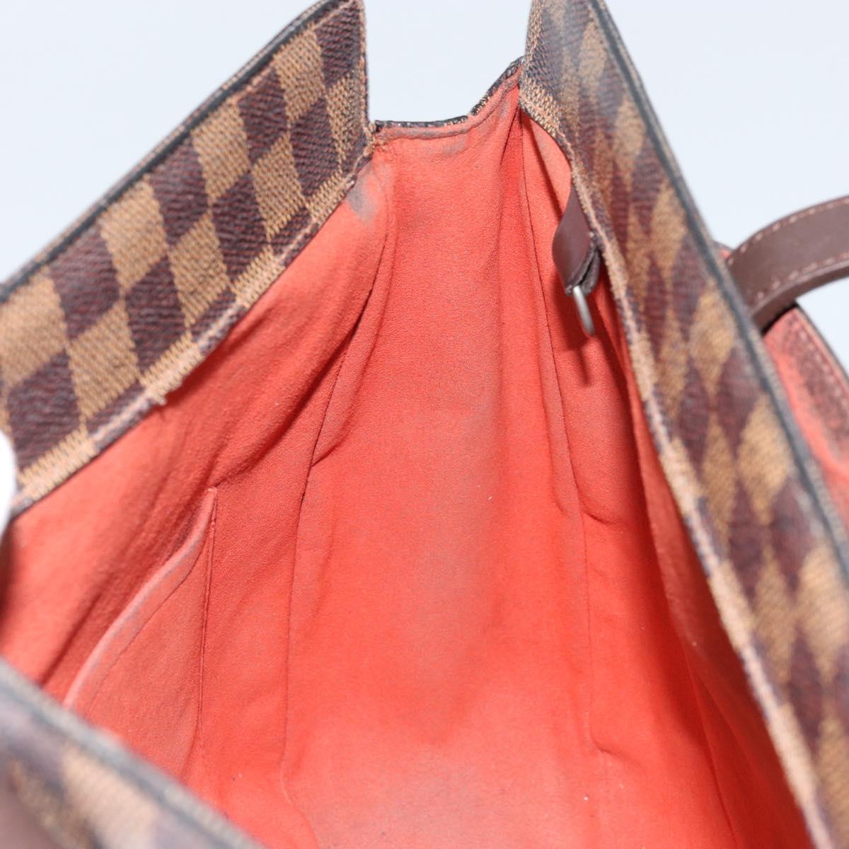 LOUIS VUITTON Damier Ebene Parioli PM Tote Bag N51123 LV Auth bs33389