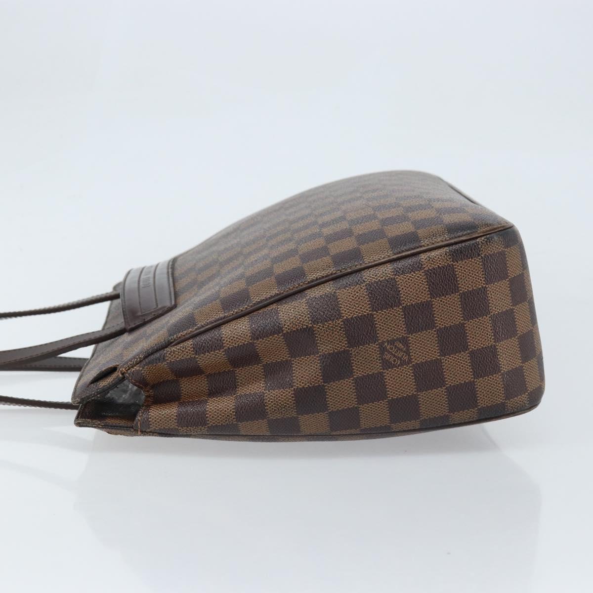 LOUIS VUITTON Damier Ebene Parioli PM Tote Bag N51123 LV Auth bs33389