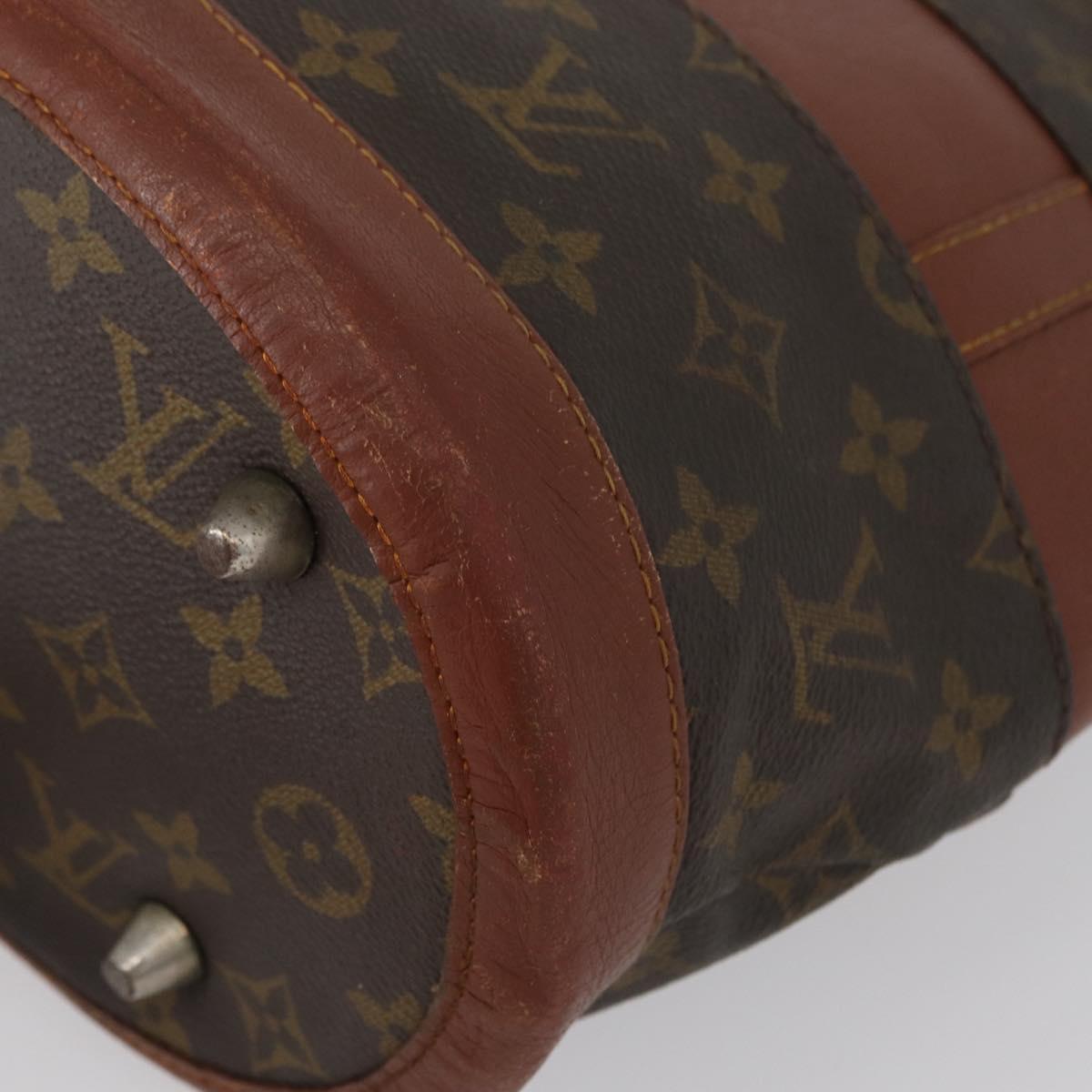 LOUIS VUITTON Monogram Bucket PM Shoulder Bag USA limited M42238 LV Auth bs33393