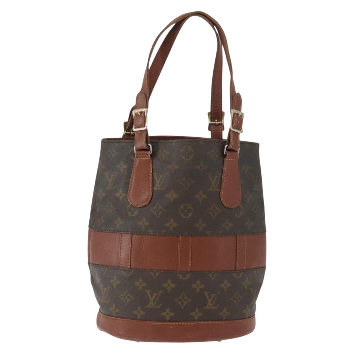 LOUIS VUITTON Monogram Bucket PM Shoulder Bag USA limited M42238 LV Auth bs33393