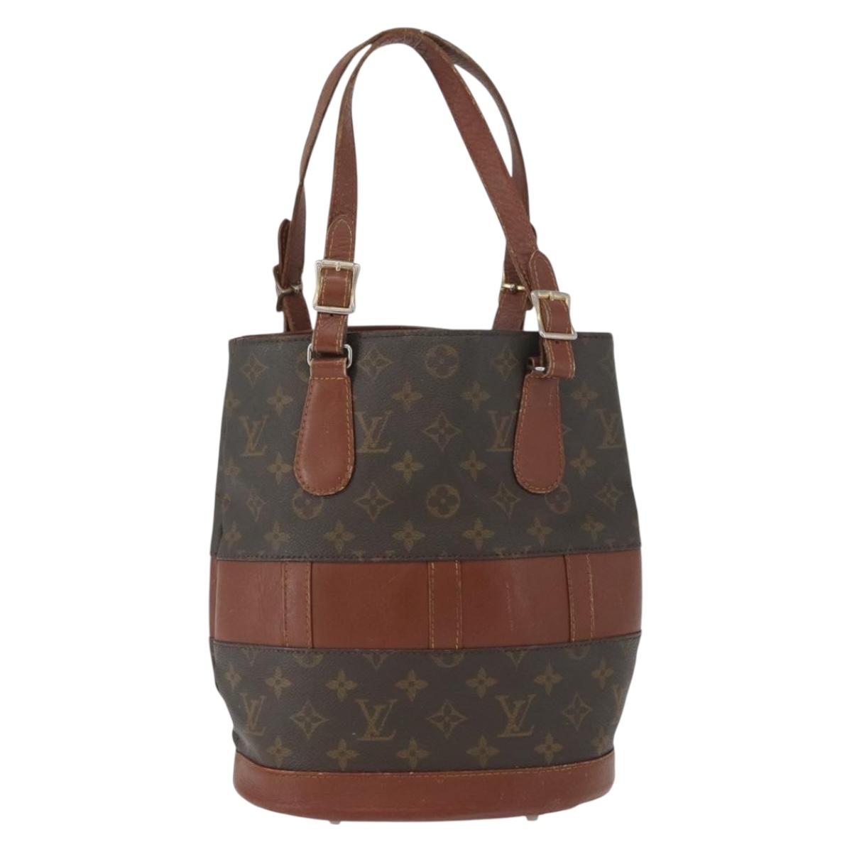 LOUIS VUITTON Monogram Bucket PM Shoulder Bag USA limited M42238 LV Auth bs33393