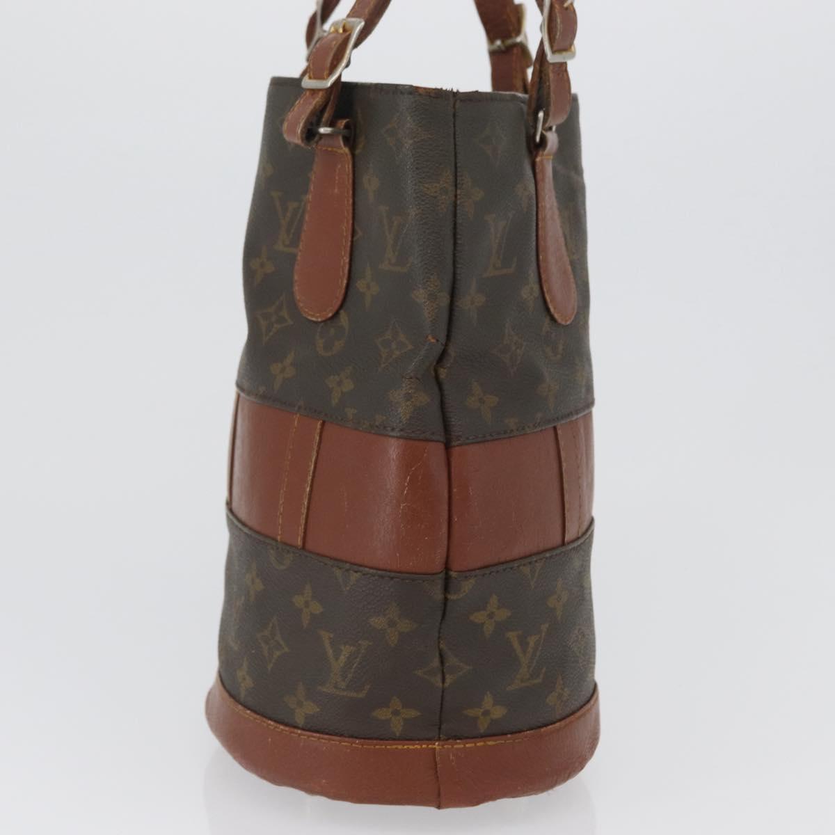 LOUIS VUITTON Monogram Bucket PM Shoulder Bag USA limited M42238 LV Auth bs33393