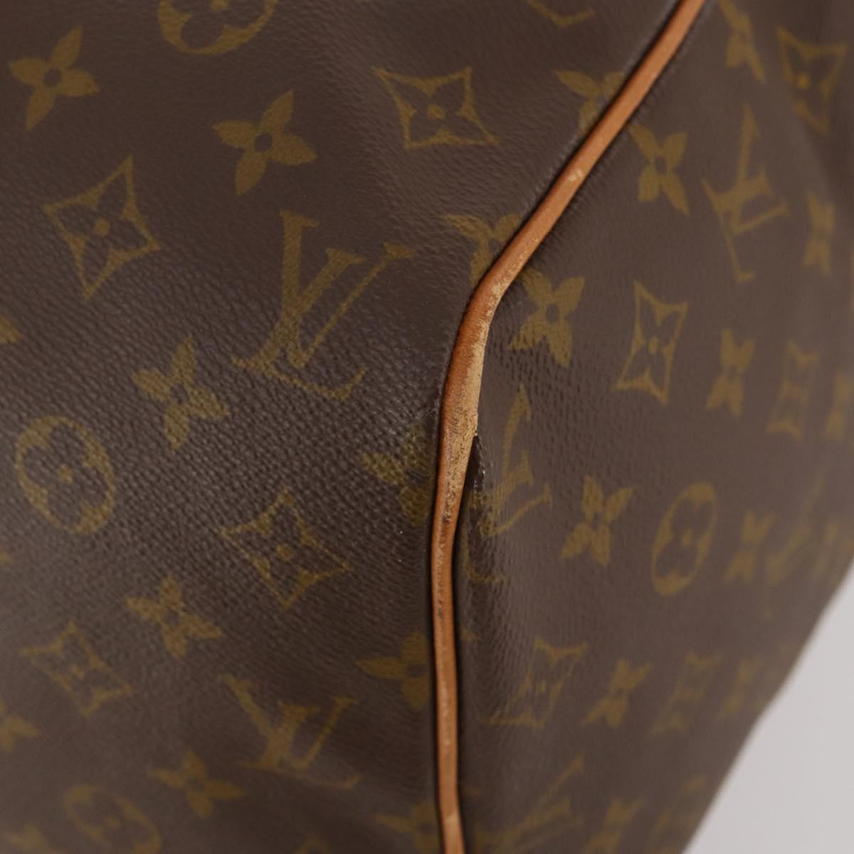 LOUIS VUITTON Monogram Sac Souple 45 Boston Bag M41624 LV Auth bs33408