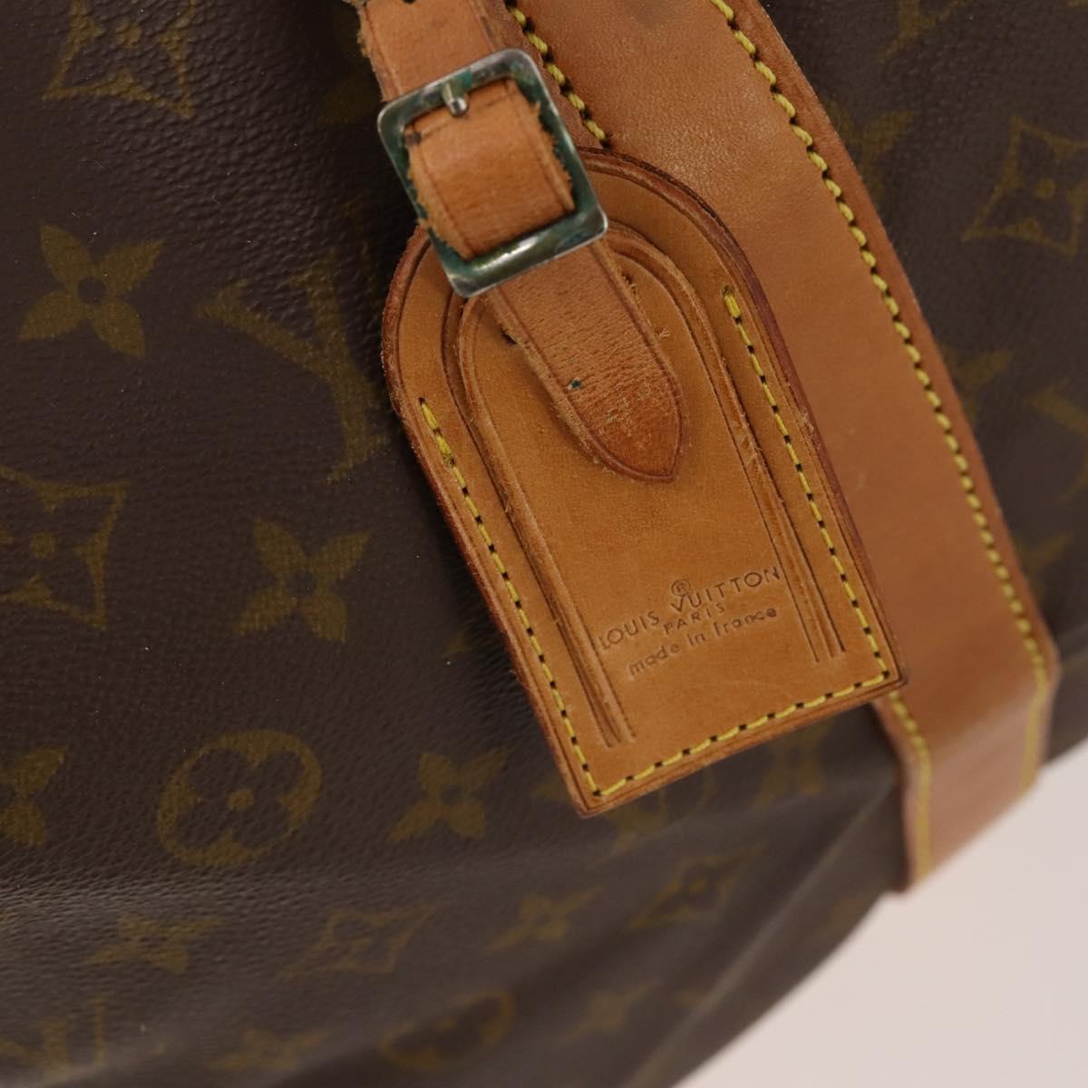 LOUIS VUITTON Monogram Sac Souple 45 Boston Bag M41624 LV Auth bs33408