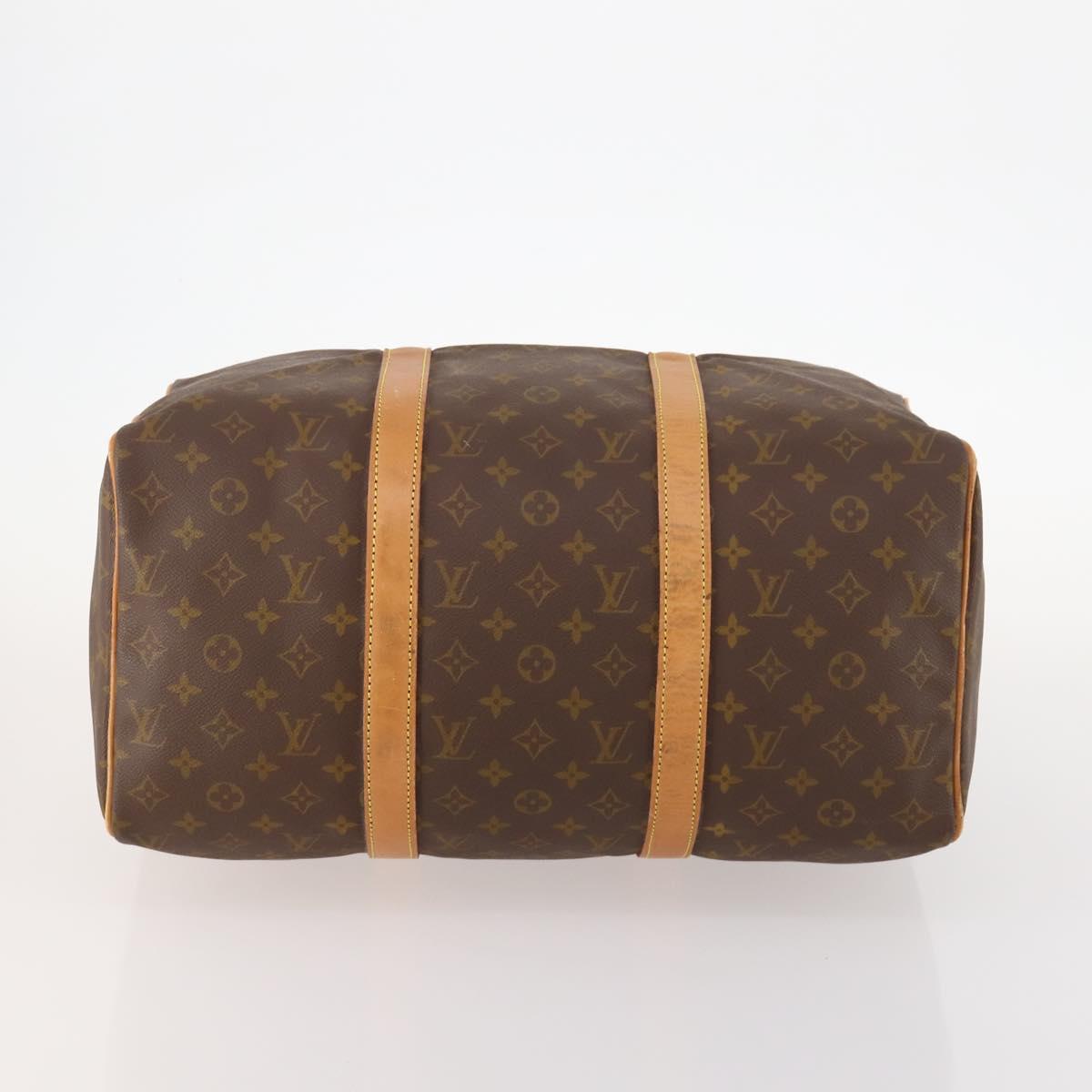 LOUIS VUITTON Monogram Sac Souple 45 Boston Bag M41624 LV Auth bs33408