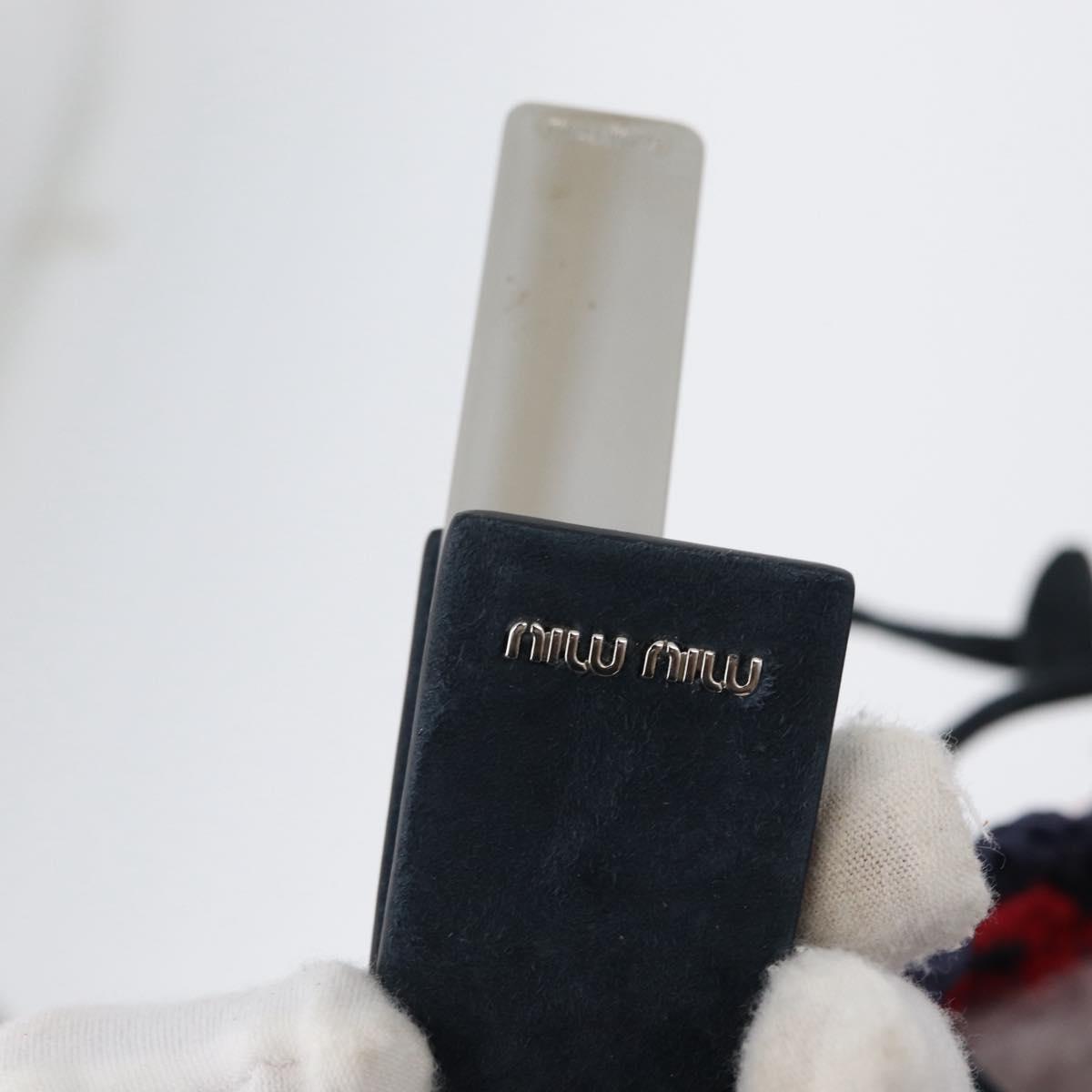 Miu Miu Tote Bag Straw Red Auth bs33426